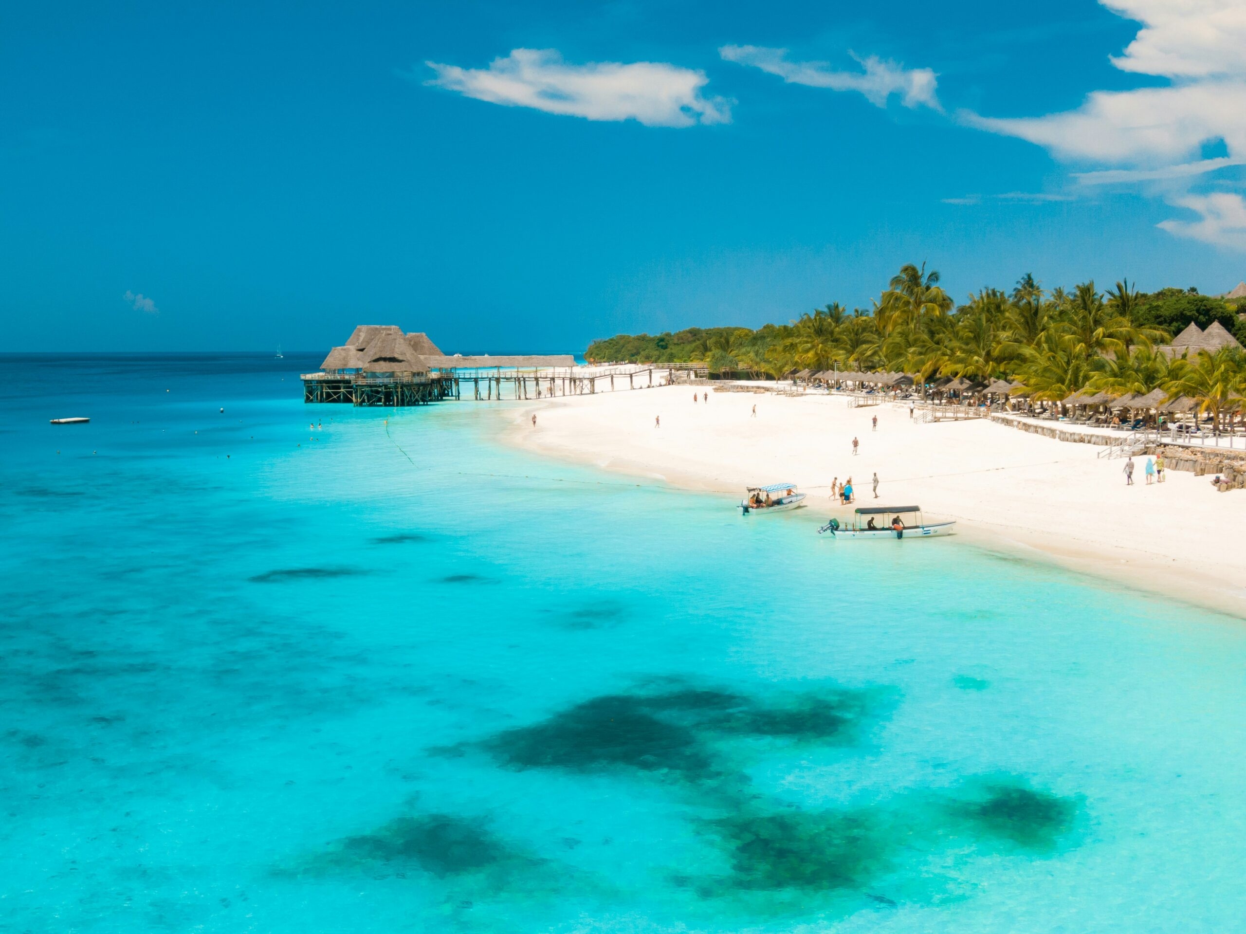 Beautiful Zanzibar beach